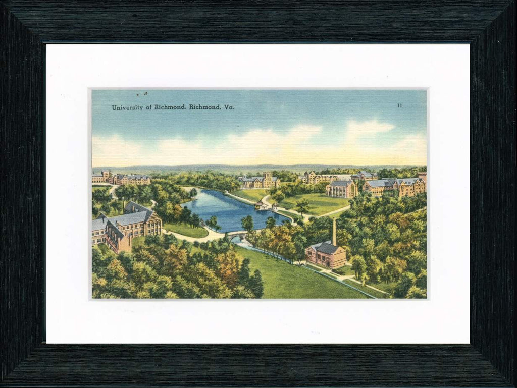Vintage Postcard Front - University of Richmond