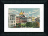 Vintage Postcard Front - Massachusetts State House—Boston