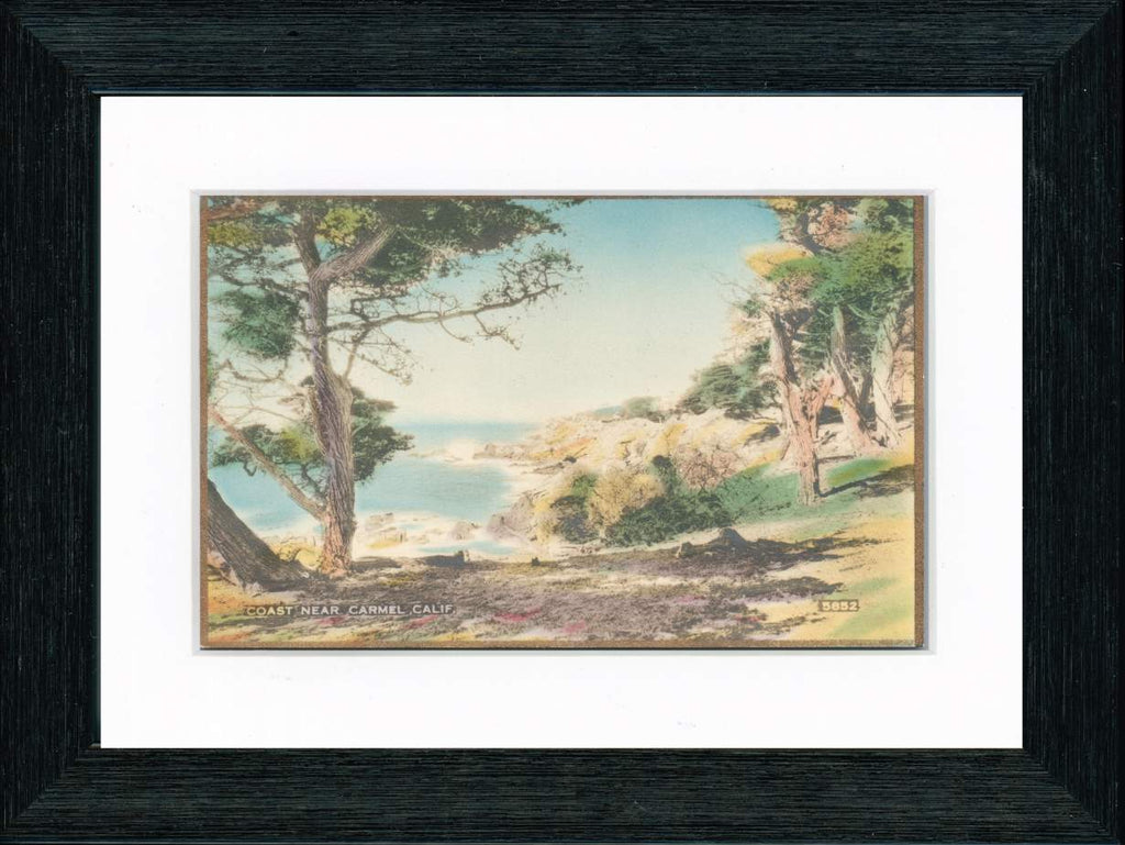 Vintage Postcard Front - Carmel Coast