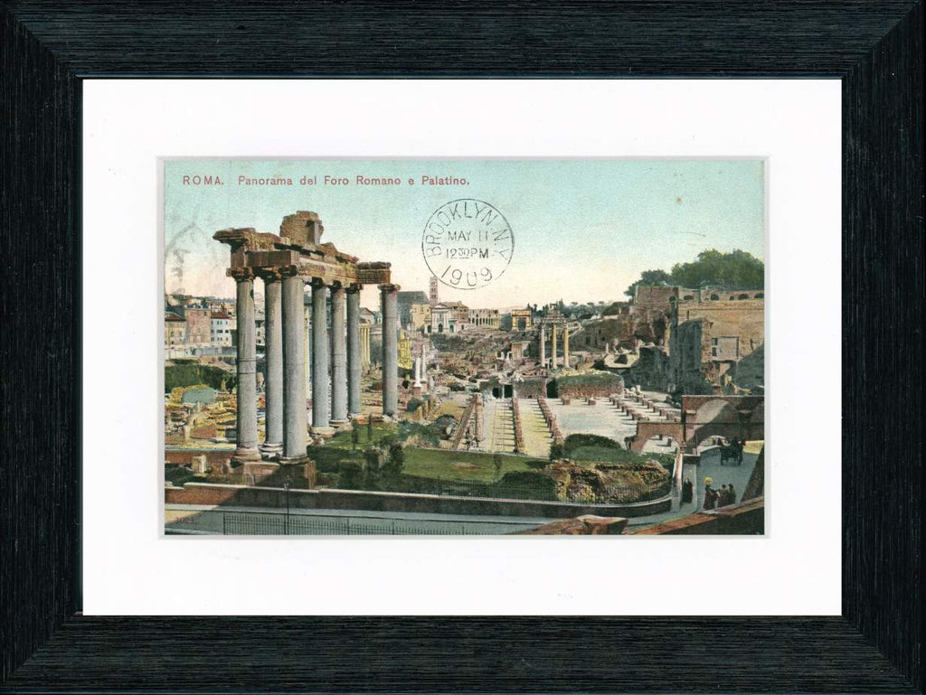 Vintage Postcard Front - Roman Forum