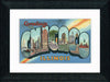 Vintage Postcard Front - Greetings from Chicago