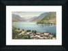 Vintage Postcard Front - Lake Como Panorama