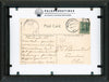 Vintage Postcard Back - 