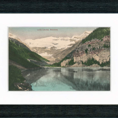 Vintage Postcard Front - Lake Louise & Canadian Rockies