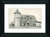 Vintage Postcard Front - University of Wisconsin Barn