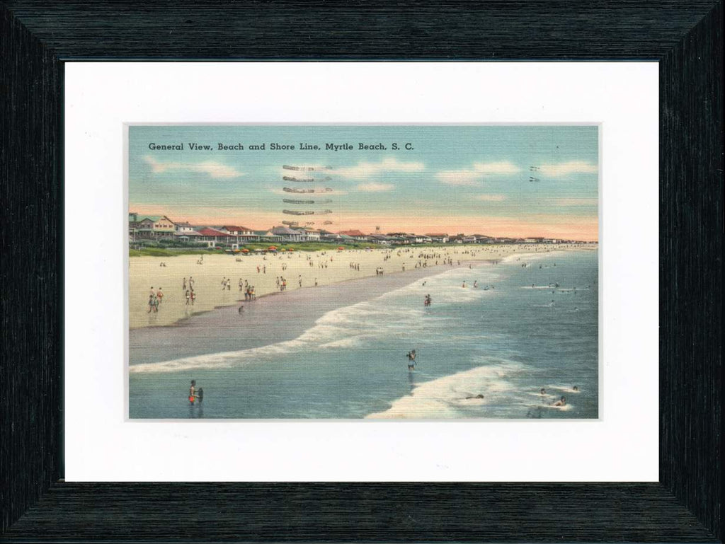 Vintage Postcard Front - Myrtle Beach Shore