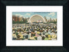 Vintage Postcard Front - Chicago Grant Park Band Shell