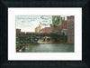 Vintage Postcard Front - Chicago River Jackknife Bridge