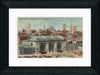 Vintage Postcard Front - Kansas City Skyline