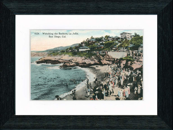 Vintage Postcard Front - La Jolla Cove