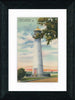 Vintage Postcard Front - Biloxi Lighthouse
