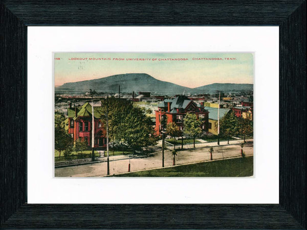 Vintage Postcard Front - University of Chattanooga & Lookout Mountain