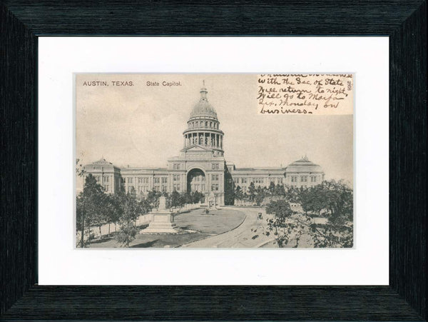 Vintage Postcard Front - Texas State Capitol—Austin