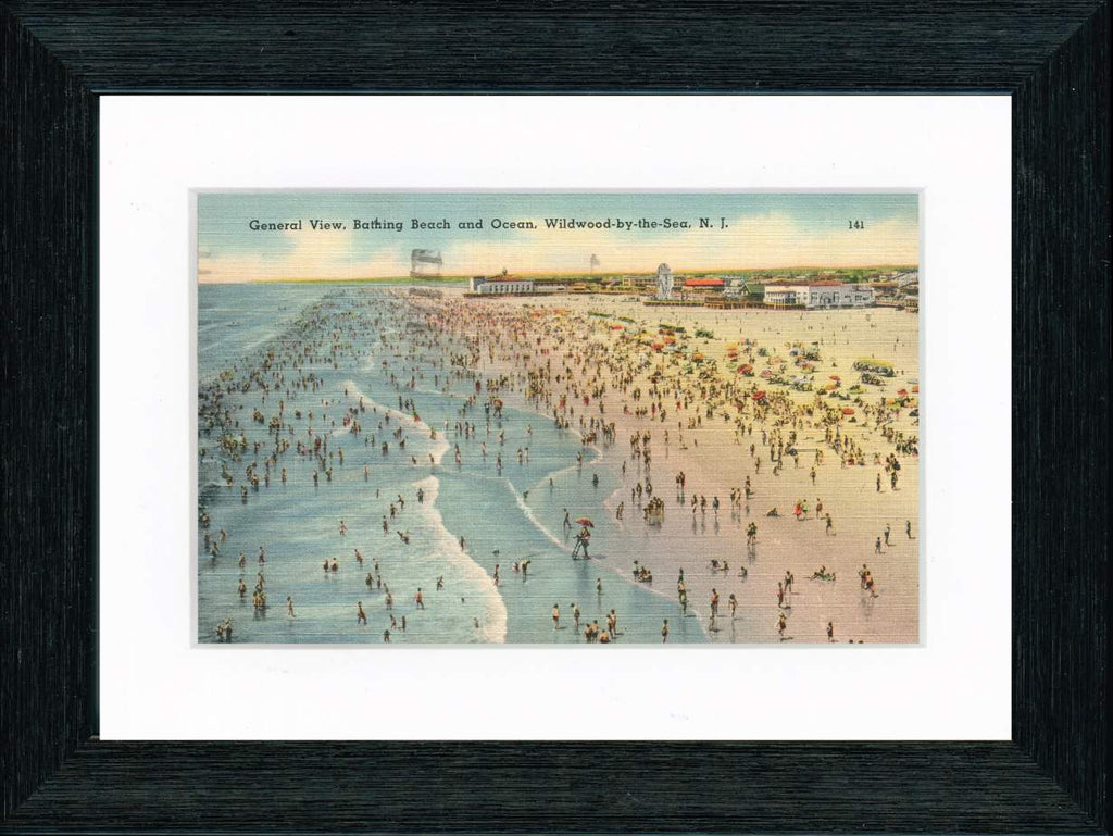 Vintage Postcard Front - Wildwood By The Sea