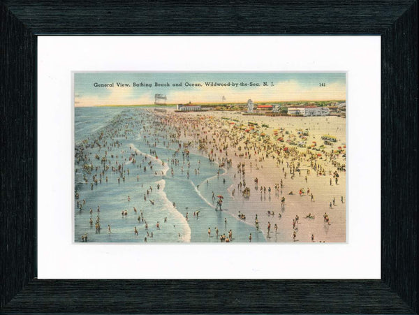 Vintage Postcard Front - Wildwood By The Sea