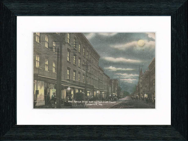 Vintage Postcard Front - Frederick Maryland—Patrick Street