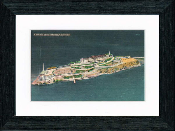 Vintage Postcard Front - Alcatraz—San Francisco