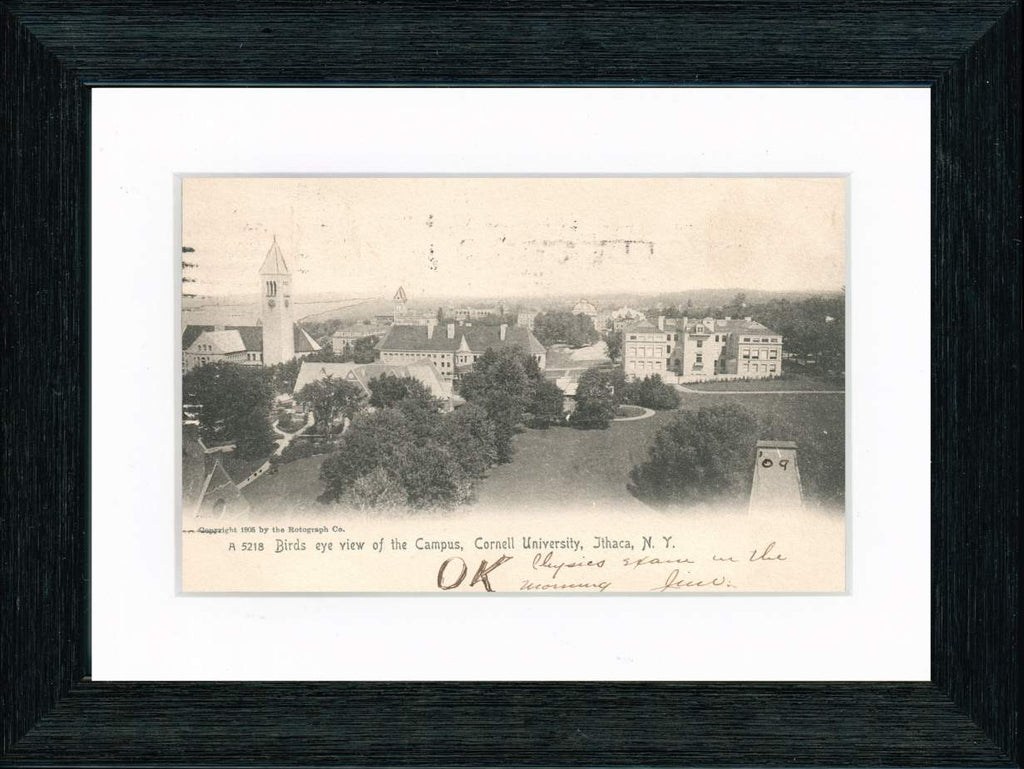 Vintage Postcard Front - Cornell University Campus