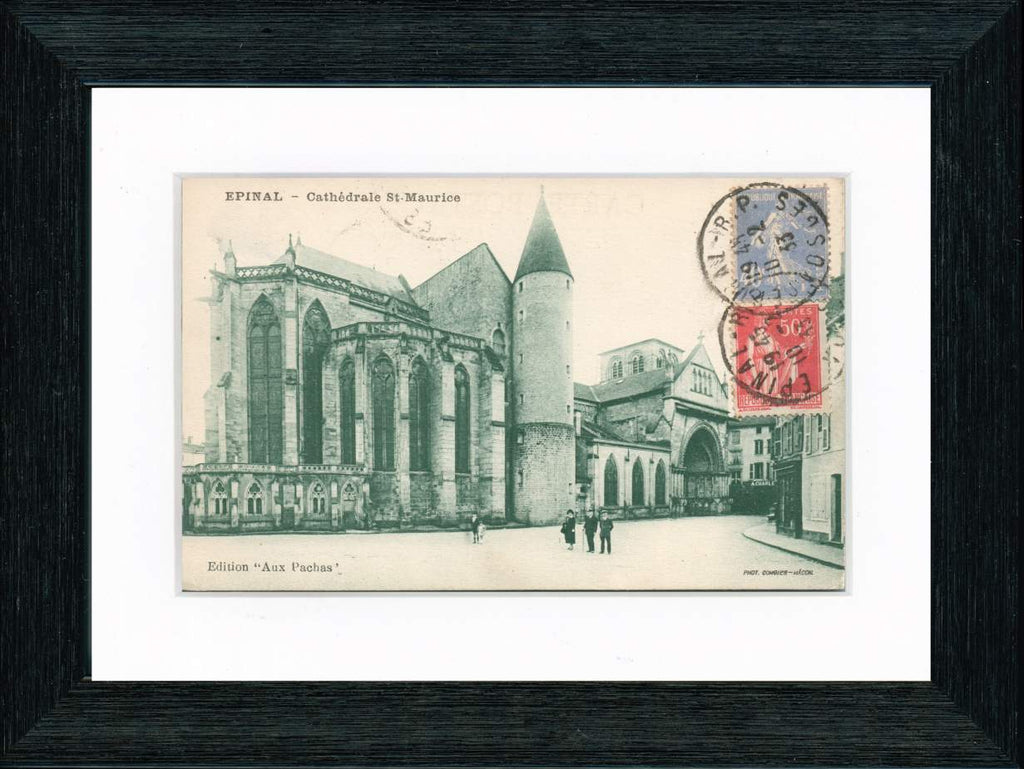 Vintage Postcard Front - Cathedrale St. Maurice—Epinal