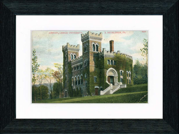 Vintage Postcard Front - Lehigh University Library