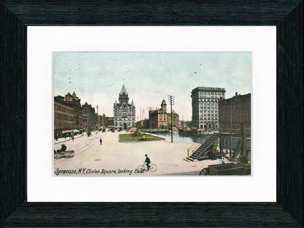 Vintage Postcard Front - Syracuse—Clinton Square