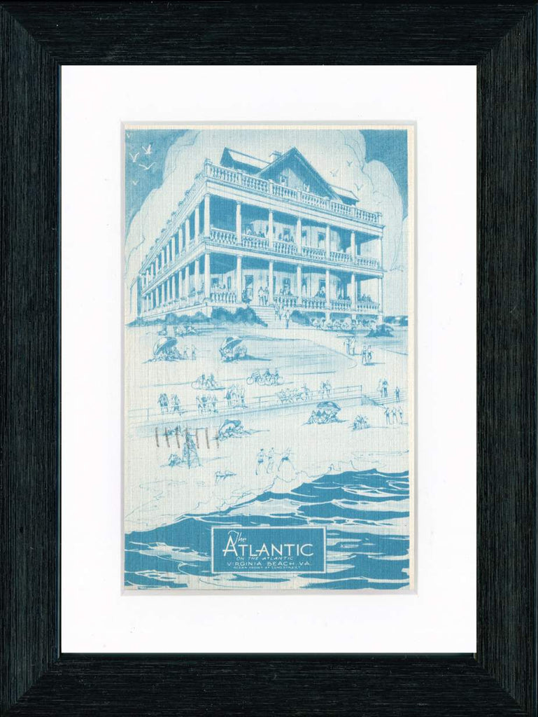 Vintage Postcard Front - Atlantic Hotel—Virginia Beach