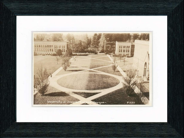 Vintage Postcard Front - University of Oregon