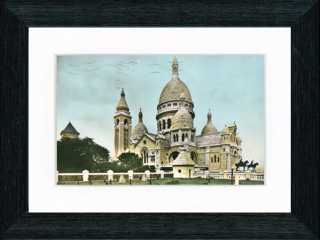 Vintage Postcard Front - Sacre Couer Paris
