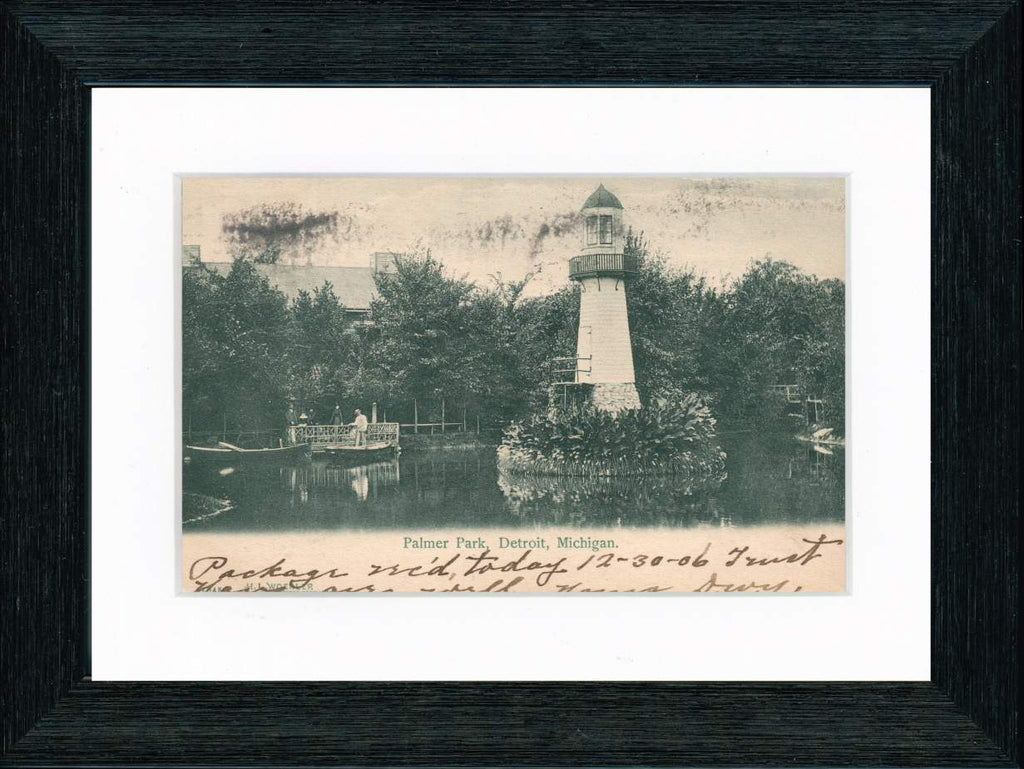 Vintage Postcard Front - Palmer Park—Detroit