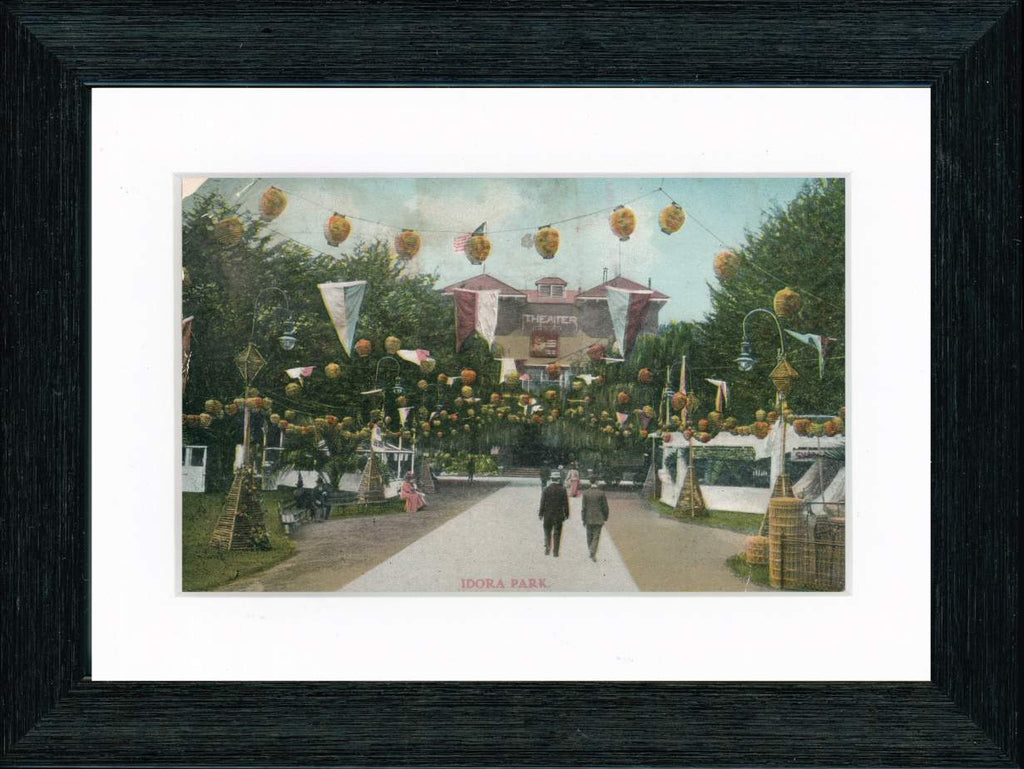 Vintage Postcard Front - Idora Park—Oakland California