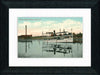 Vintage Postcard Front - Winona Lake Boat "City of Warsaw"