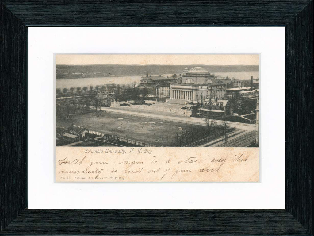 Vintage Postcard Front - Columbia University
