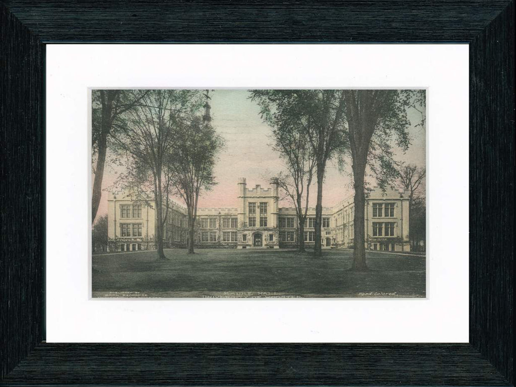 Vintage Postcard Front - University of Wooster
