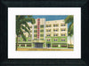 Vintage Postcard Front - Miami Art Deco—Paramount Hotel