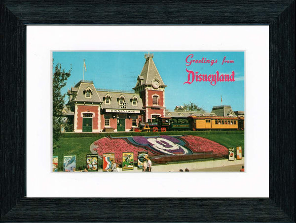 Vintage Postcard Front - Greetings from Disneyland—Magic Kingdom