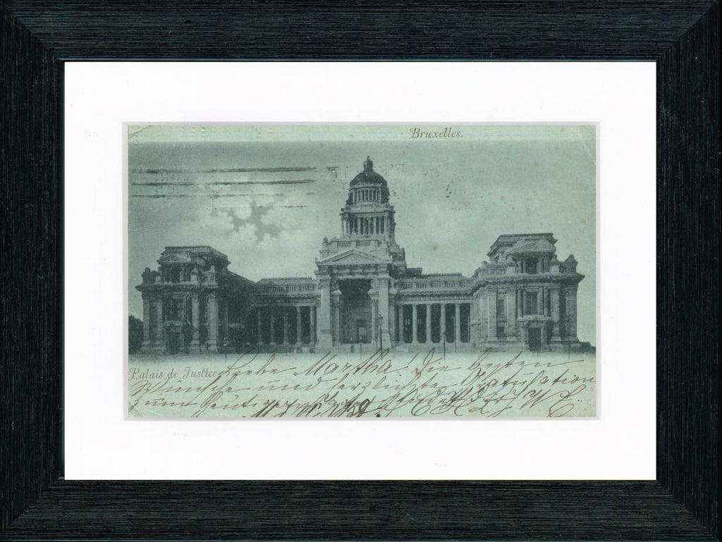 Vintage Postcard Front - Bruxelles—Palais de Justice