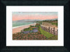 Vintage Postcard Front - Santa Monica Coast