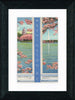 Vintage Postcard Front - Washington DC Cherry Blossoms