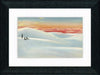 Vintage Postcard Front - White Sands Sunset