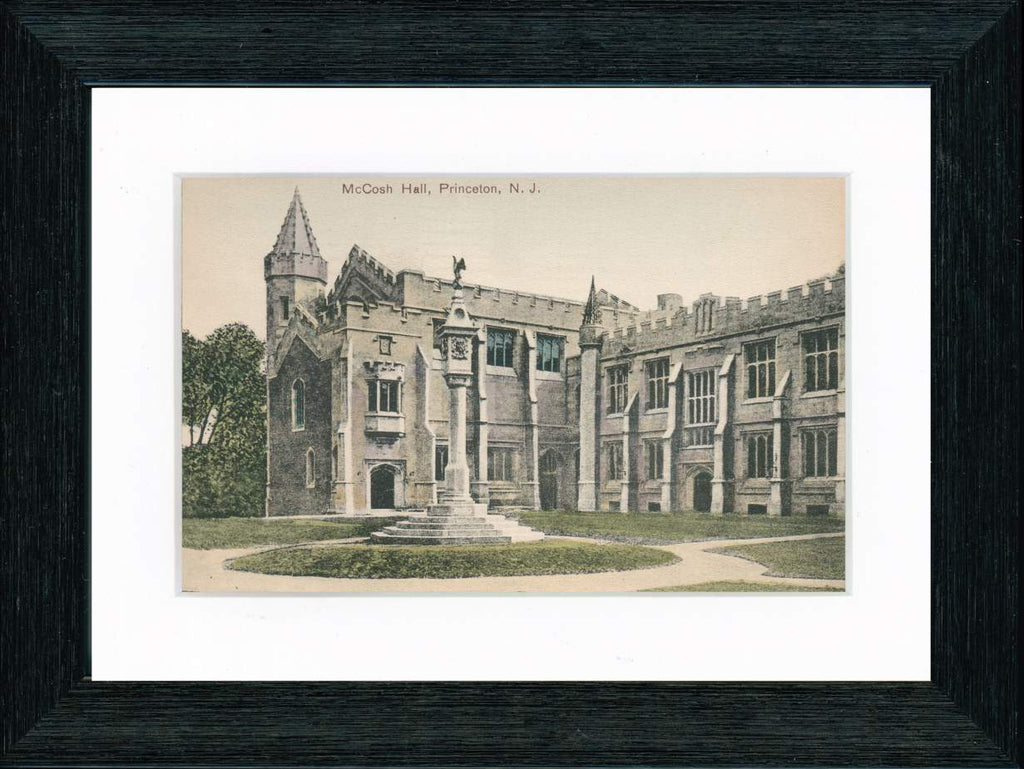 Vintage Postcard Front - Princeton University—McCosh Hall