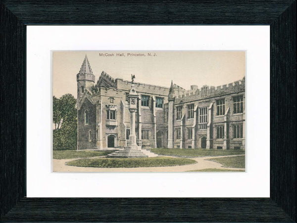 Vintage Postcard Front - Princeton University—McCosh Hall
